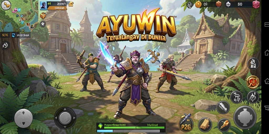 Tampilkan momen seru dalam gameplay AYUWIN yang menegangkan.