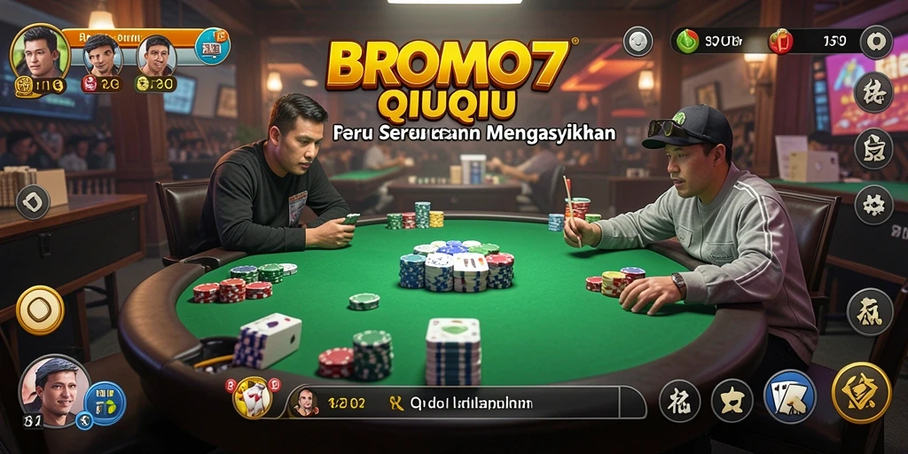 Gameplay QiuQiu seru dan kompetitif di BROMO77.