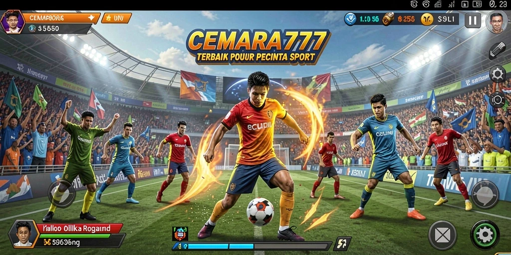 Screenshot CEMARA777 menampilkan gameplay seru olahraga kompetitif.