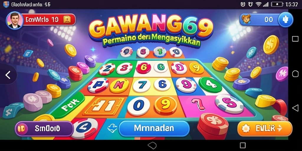 Tangkapan layar GAWANG69 menunjukkan suasana permainan Bingo yang seru.