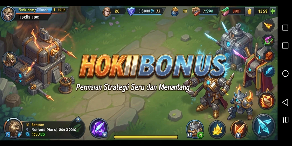Tangkapan layar strategis yang menampilkan gameplay HOKIBONUS yang mendebarkan.
