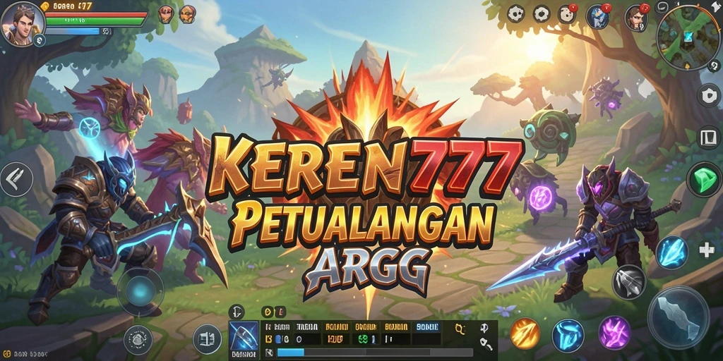 Gameplay seru KEREN777 di dalam dunia ARPG.