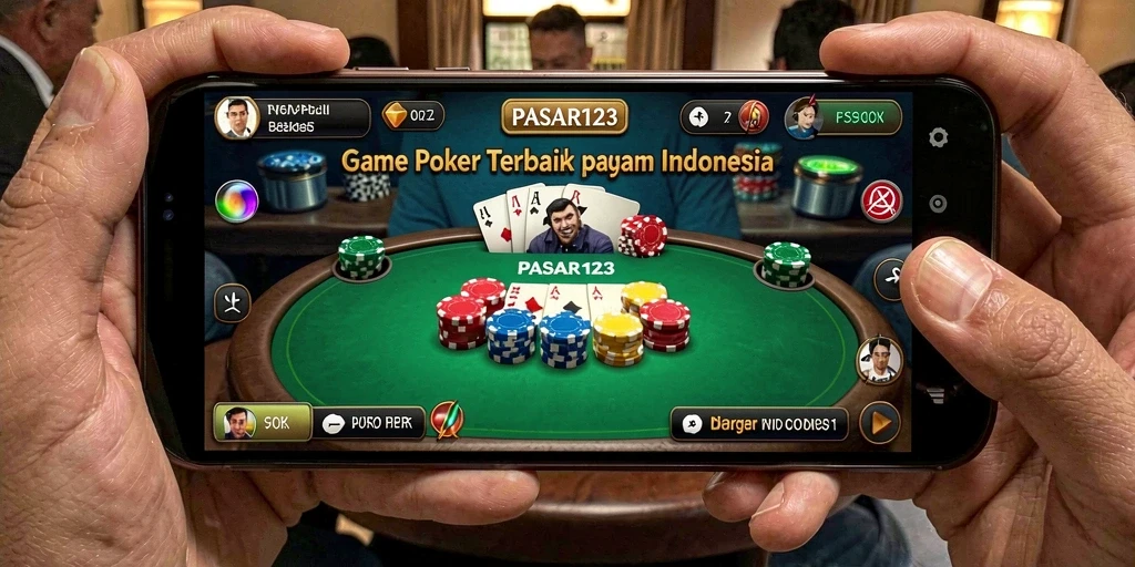 Tampilan gameplay menarik dari PASAR123 yang menggambarkan pengalaman Poker.