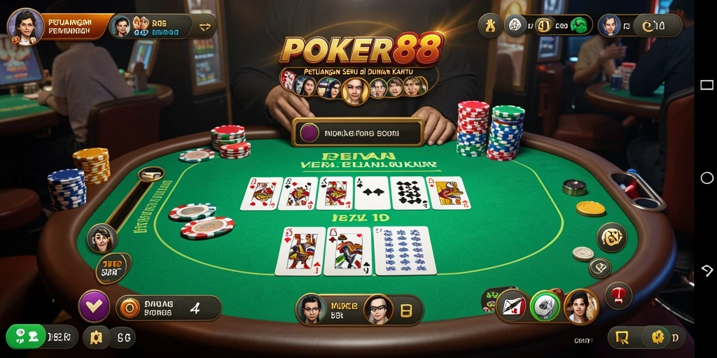 Gameplay seru POKER88 yang memukau dan menantang.