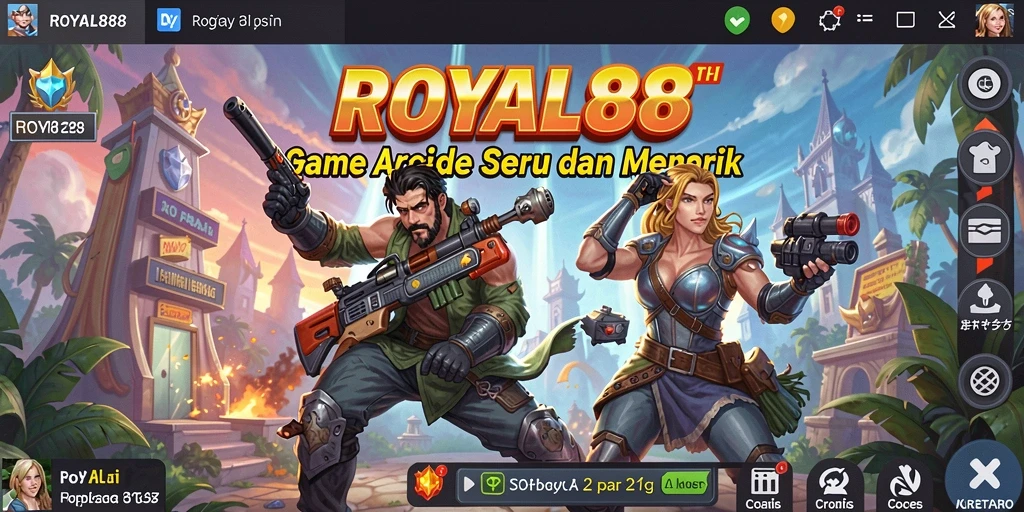 Tangkapan layar gameplay ROYAL88 yang seru dan mendebarkan.