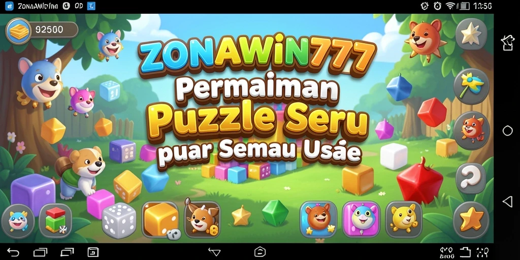 Tampilan gameplay menantang dari ZONAWIN777 yang penuh warna.